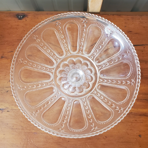 *SOLD* Vintage EAPG Low Standard Compote - U.S Glass - Pattern: Wisconsin - Picture 4 of 9